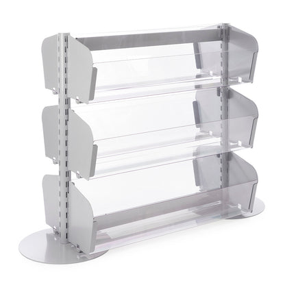 Double Sided In-Queue Merchandising Bin Bays -W1250mm each bay