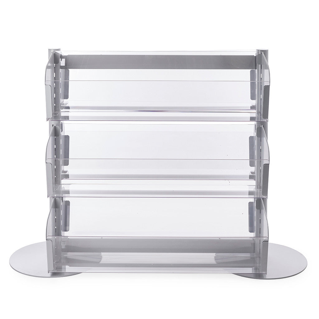 Double Sided In-Queue Merchandising Bin Bays -W1250mm each bay