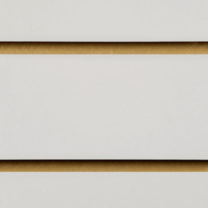 Pack of 40 x Grey Slatwall Panels Half Size - 100mm Centres - 18mm MDF