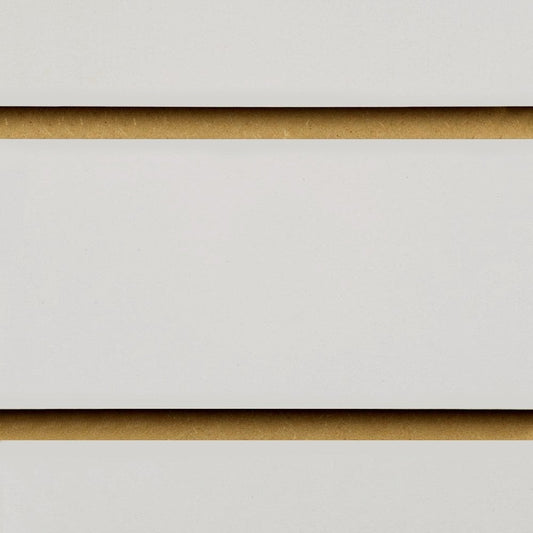 Pack of 40 x Grey Slatwall Panels Half Size - 100mm Centres - 18mm MDF