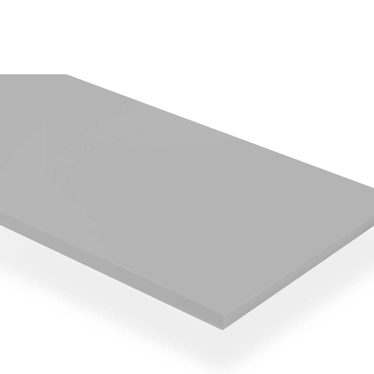 Silver Twin Slot Shelving Kit - H1000 x D300mm - 3 Dark Grey Wooden Shelves