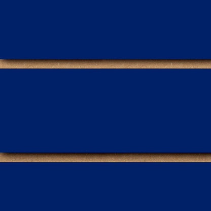 Pack of 40 x Blue Slatwall Panels Half Size - 100mm Centres - 18mm MDF