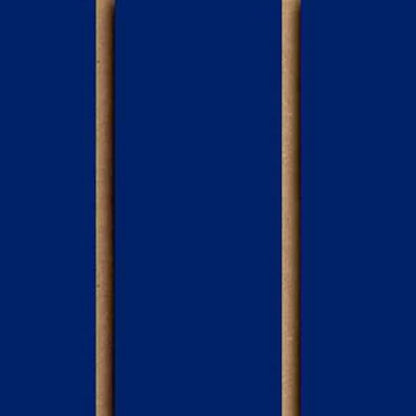 Pack of 40 x Blue Slatwall Panels Half Size - 100mm Centres - 18mm MDF
