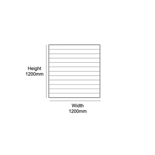 Pack of 40 x Silver Slatwall Panels Half Size - 100mm Centres - 18mm MDF