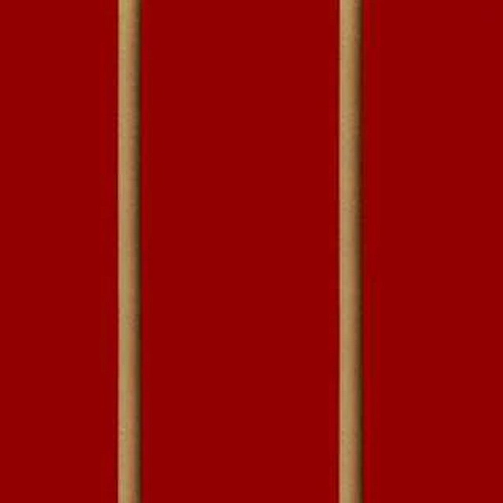 Pack of 40 x Red Slatwall Panels Half Size - 100mm Centres - 18mm MDF