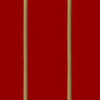 Pack of 40 x Red Slatwall Panels Half Size - 100mm Centres - 18mm MDF