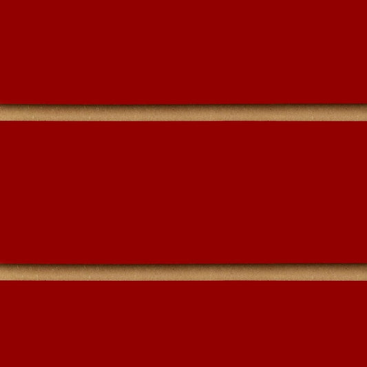 Pack of 40 x Red Slatwall Panels Half Size - 100mm Centres - 18mm MDF