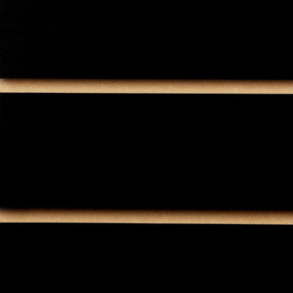 Pack of 40 x Black Slatwall Panels - 100mm Centres - 18mm MDF