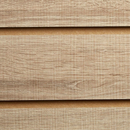 Pack of 40 x Rustic Oak Slatwall Panels Half Size - 100mm Centres - 18mm MDF