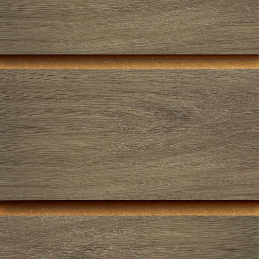 Denver Oak Slatwall Panel - 100mm Centres - 18mm MDF