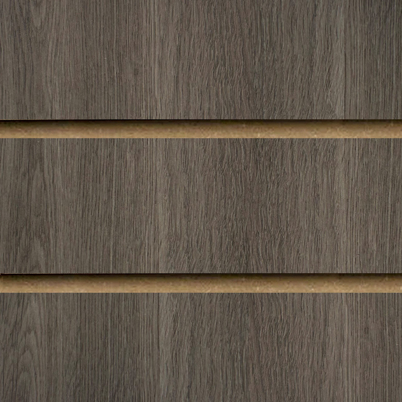 Eternity Oak Slatwall Panel - 100mm Centres - 18mm MDF