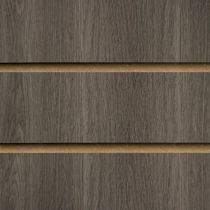 Pack of 40 x Eternity Oak Slatwall Panels Half Size - 100mm Centres - 18mm MDF