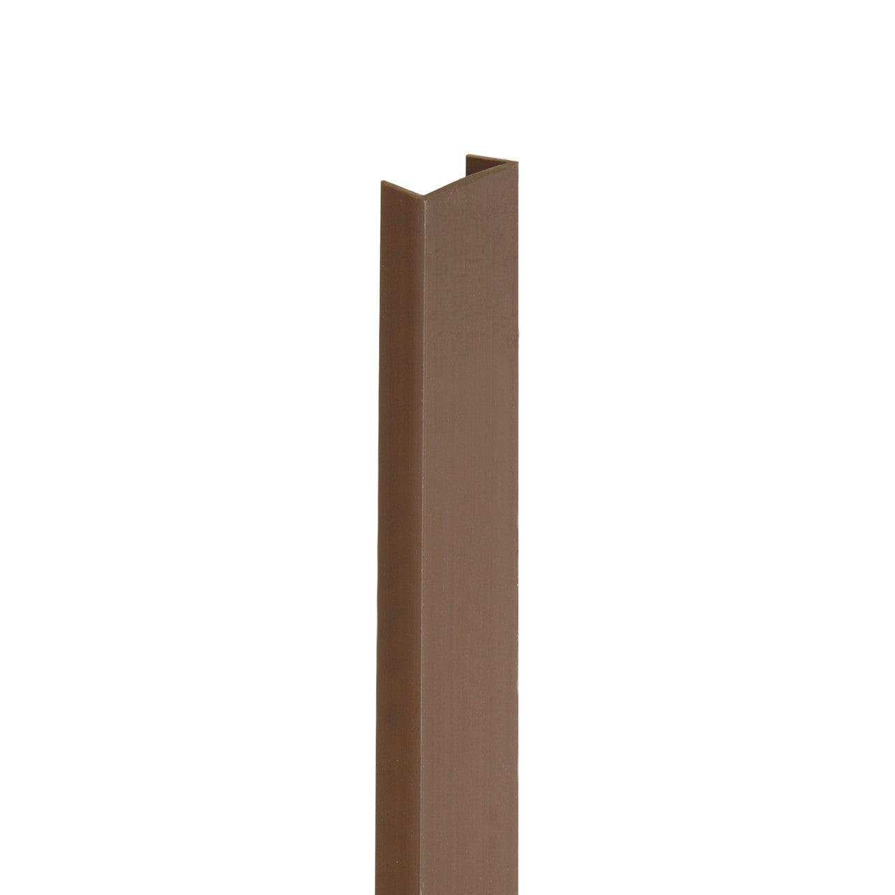 Pair of Brown End Cap for Slatwall Panels 1.2m