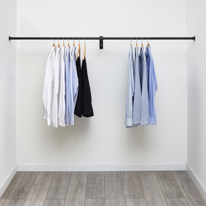 Heavy Duty Black Support Arm For up to 25mm Diameter tube - Wall fix
