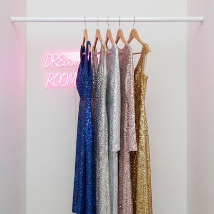 1m Alcove White Tube Hanging Clothes Rail