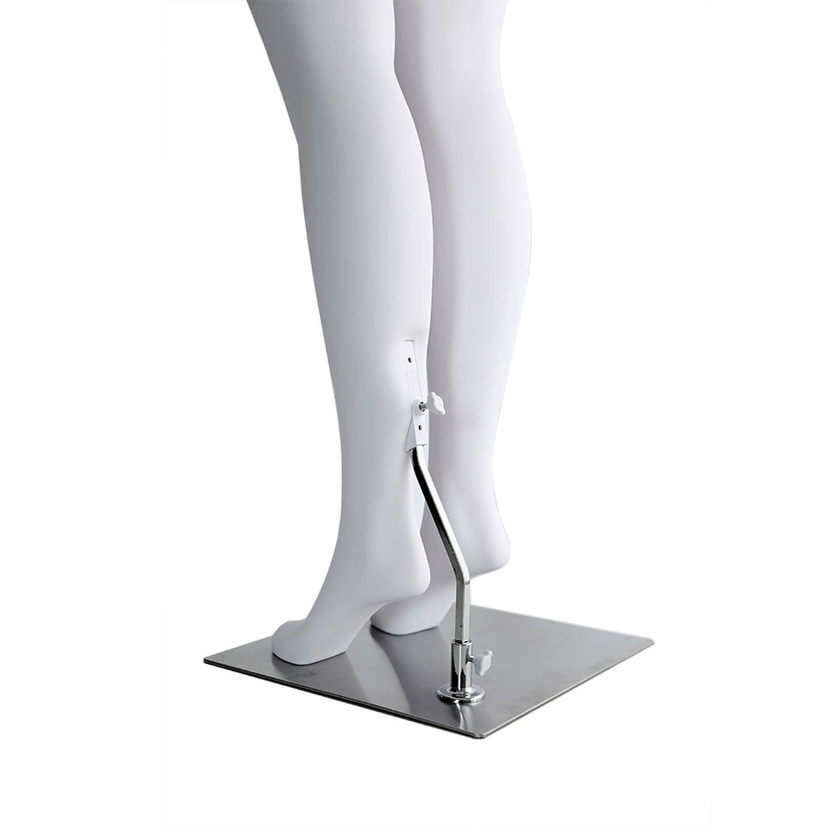 Curve Plus Sized Mannequin  - Female - Gloss White
