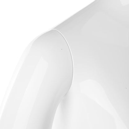 Curve Plus Sized Mannequin  - Female - Gloss White