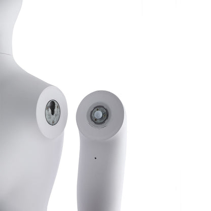 Curve Plus Sized Mannequin  - Female - Gloss White