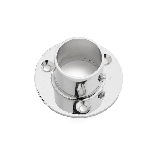 Deep Chrome Socket for 25mm Dia. Tube Rail
