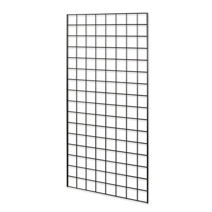 Black 4ft Grid Mesh Panel