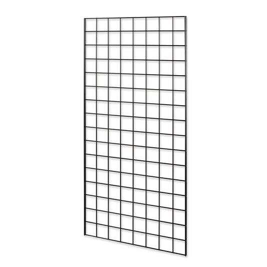 Black 4ft Grid Mesh Panel
