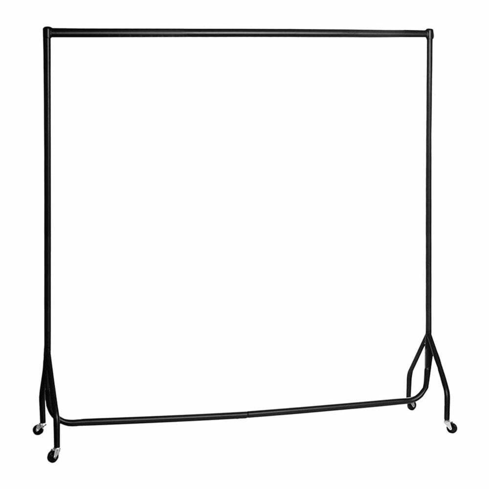 Black Height Extensions For 5ft & 6ft Heavy-Duty Clothes Rail