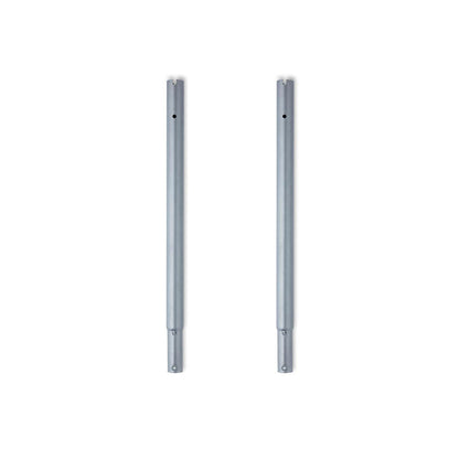 12inch Silver Height Extensions For 5ft & 6ft Heavy-Duty Clothes Rail