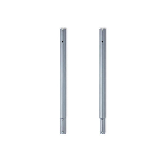 12inch Silver Height Extensions For 5ft & 6ft Heavy-Duty Clothes Rail
