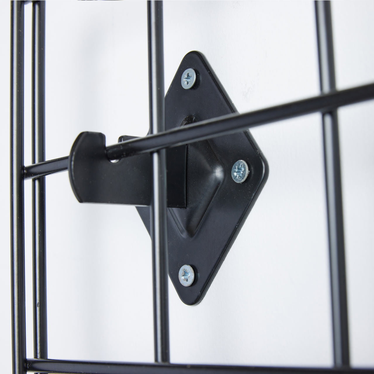 Wall Fix Bracket for Black Grid Mesh Panels