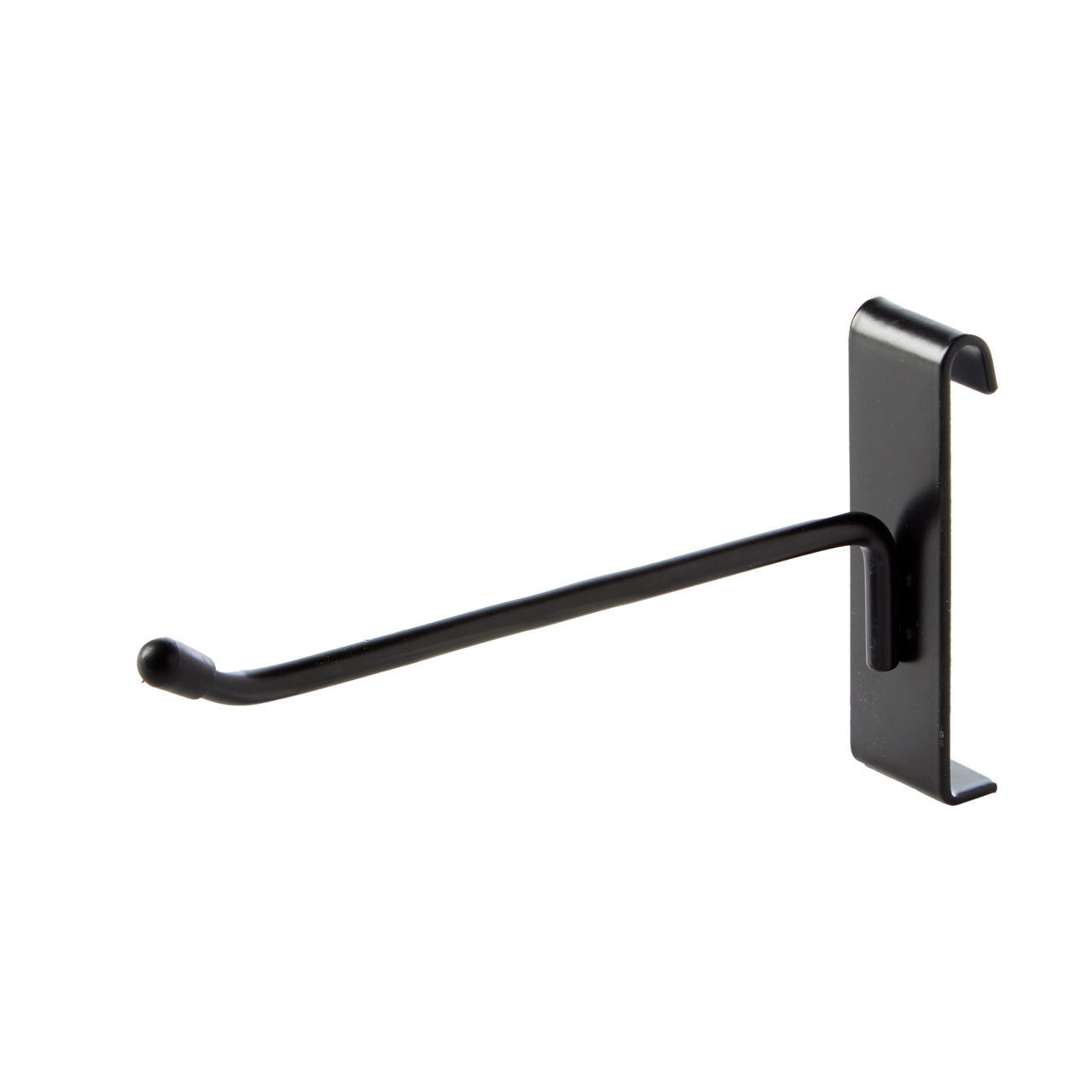 Black Single Arm For Grid Mesh Panels - 6 Inch - Pack of 20