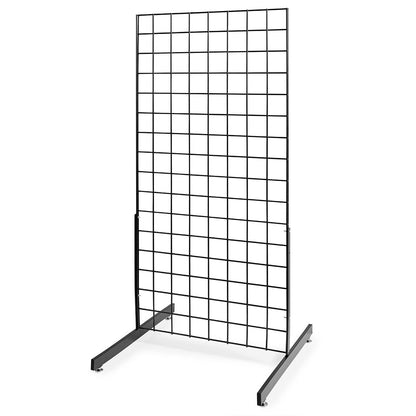 Black 4ft Grid Mesh Two Way Stand