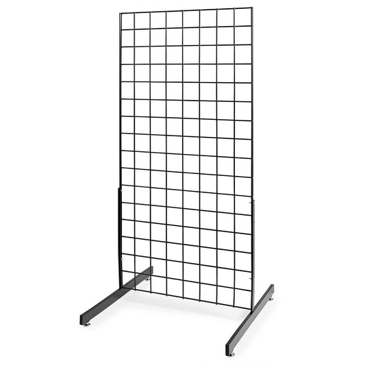 Black 4ft Grid Mesh Two Way Stand