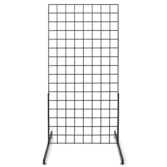 Black 4ft Grid Mesh Two Way Stand