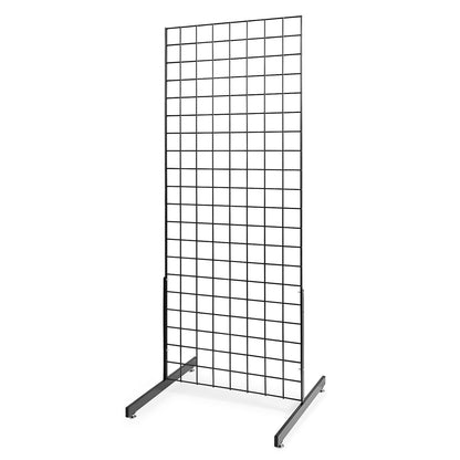 Black 5ft Grid Mesh Two Way Stand