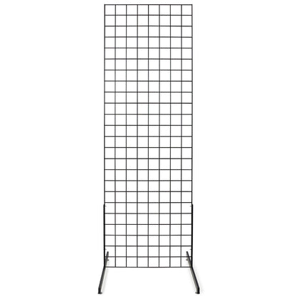 Black 6ft Grid Mesh Two Way Stand