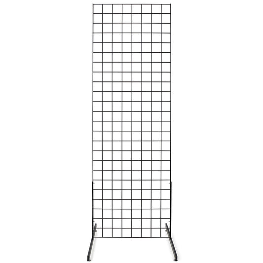 Black 6ft Grid Mesh Two Way Stand