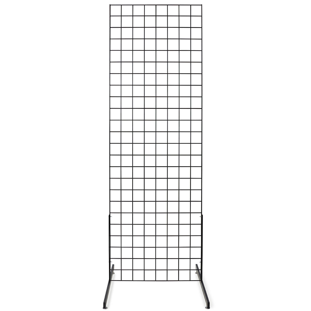 3 x Black 6ft Grid Mesh Two Way Stand