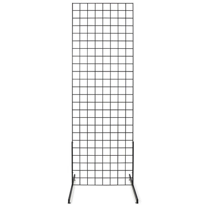 3 x Black 6ft Grid Mesh Two Way Stand