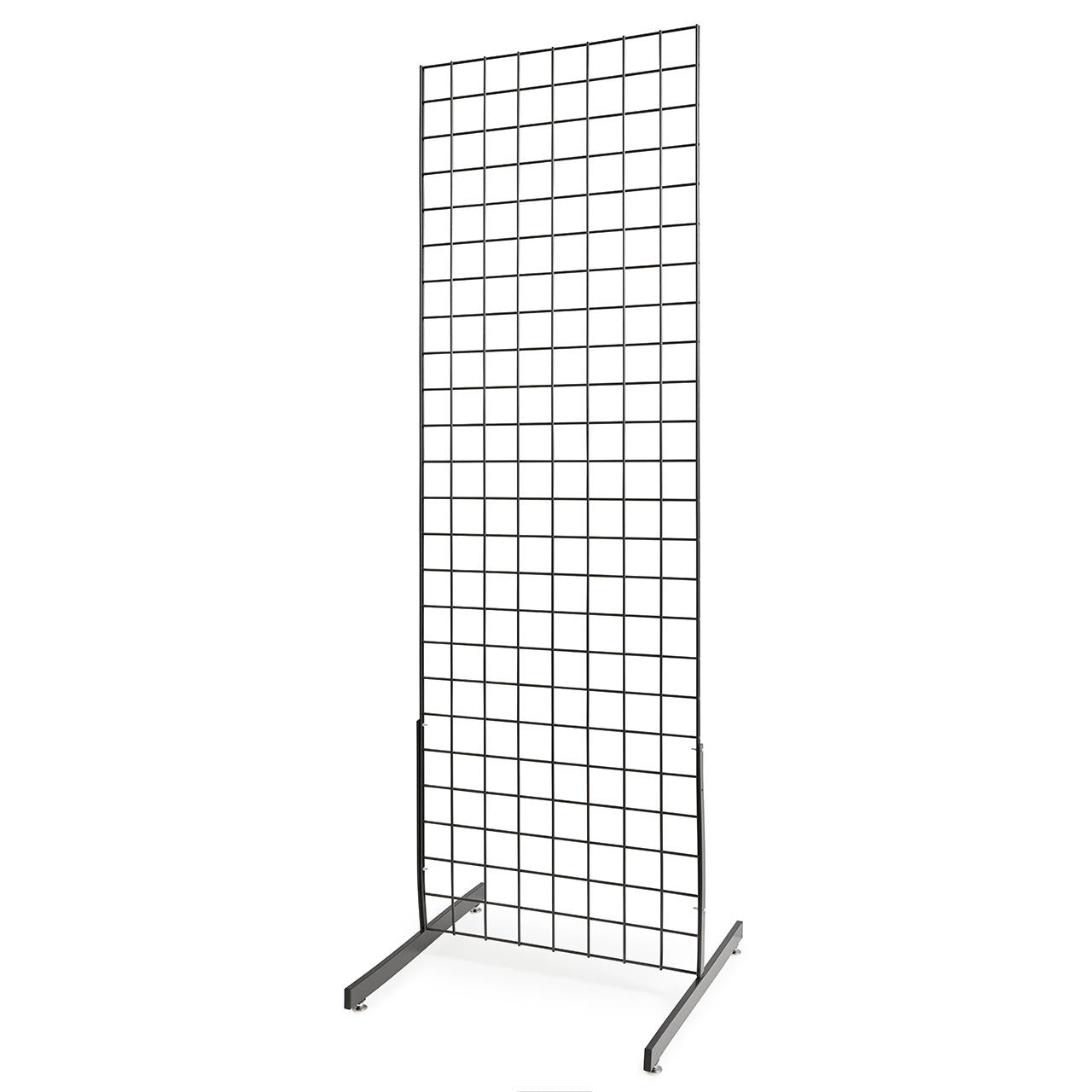 3 x Black 6ft Grid Mesh Two Way Stand