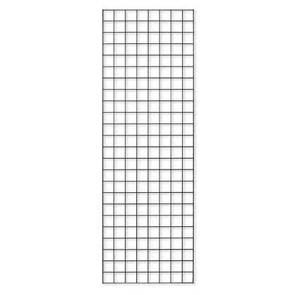 3 x Black 6ft Grid Mesh Panels With Joining Clips