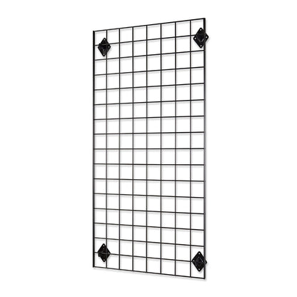 Grid Mesh Panel with Wall Brackets