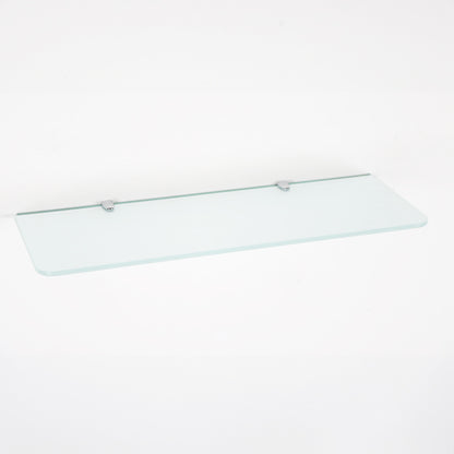 Frosted Rectangle Glass Shelf - 8mm Thickness