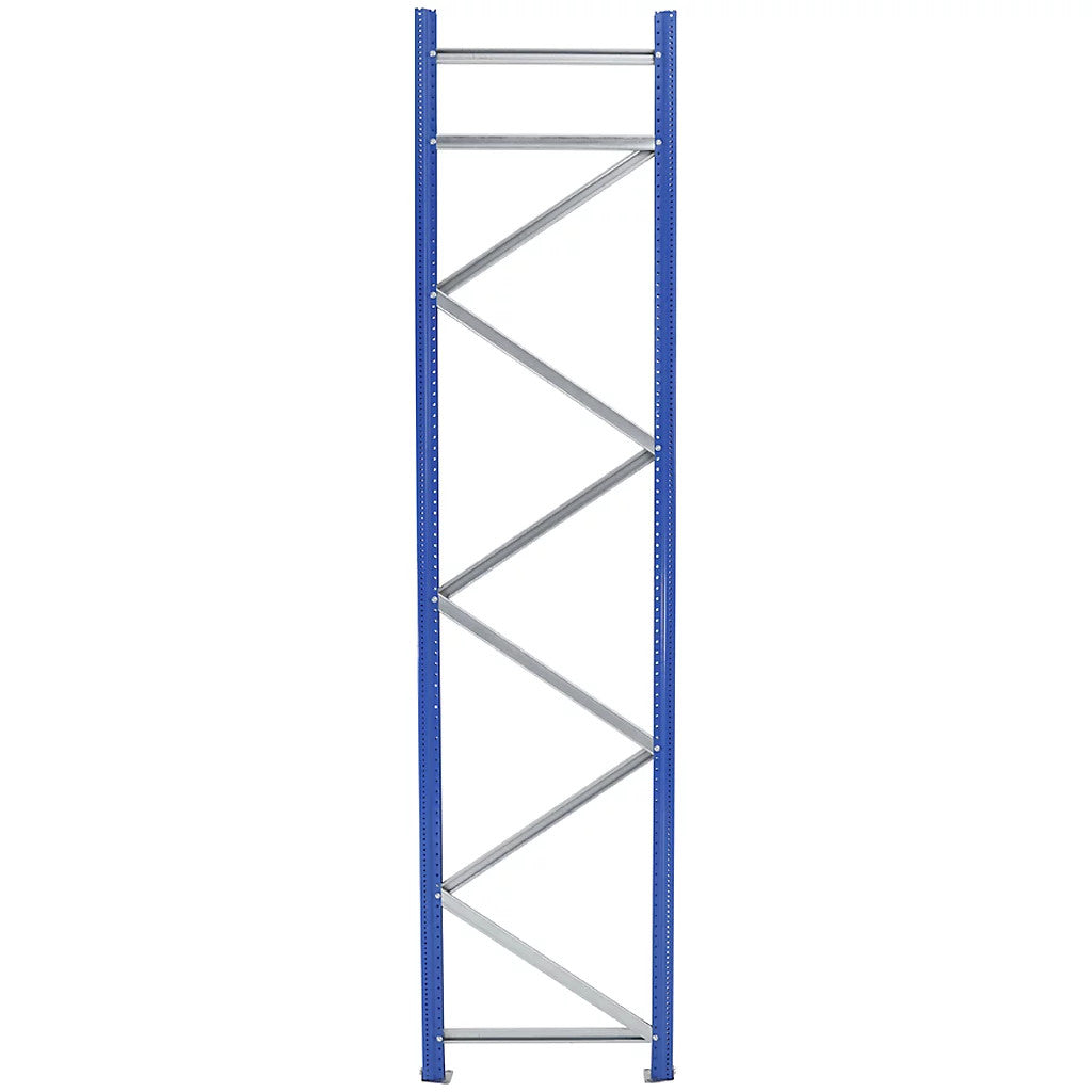 Longspan Warehouse Racking -1 Starter Bay - 3 Galvanised Steel Shelves Per Bay