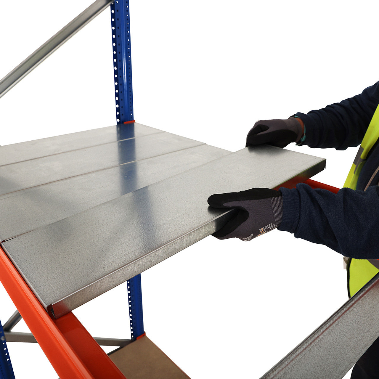 Longspan Warehouse Racking Galvanised Steel Shelf - Depth: 900mm - Up to 900kg UDL/Shelf