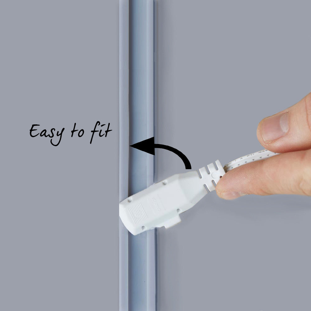 LED Shelf Lighting for Silver Retail Shelving Units - Suitable for W1000mm Shelves