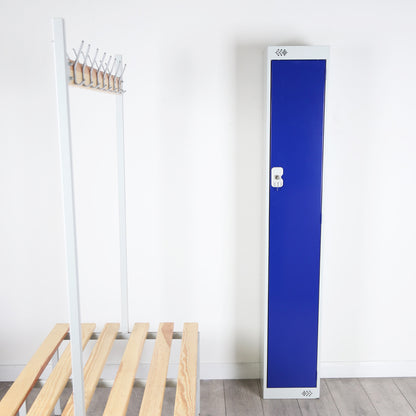 Blue 1 Door Steel Locker