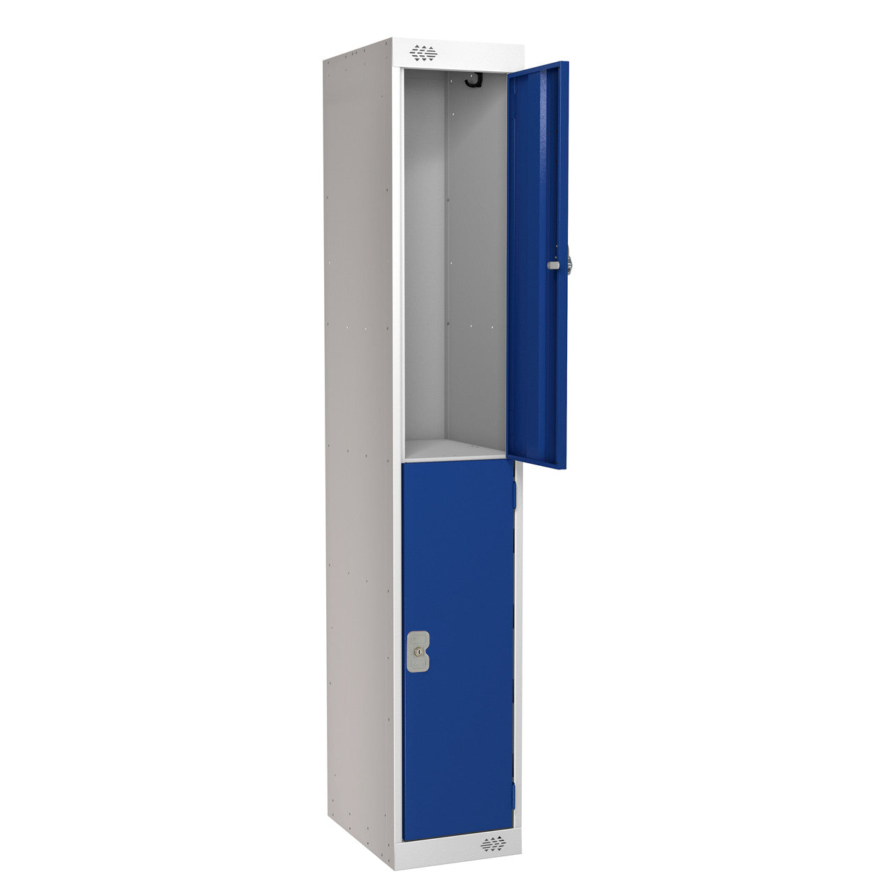 Blue 2 Door Steel Locker
