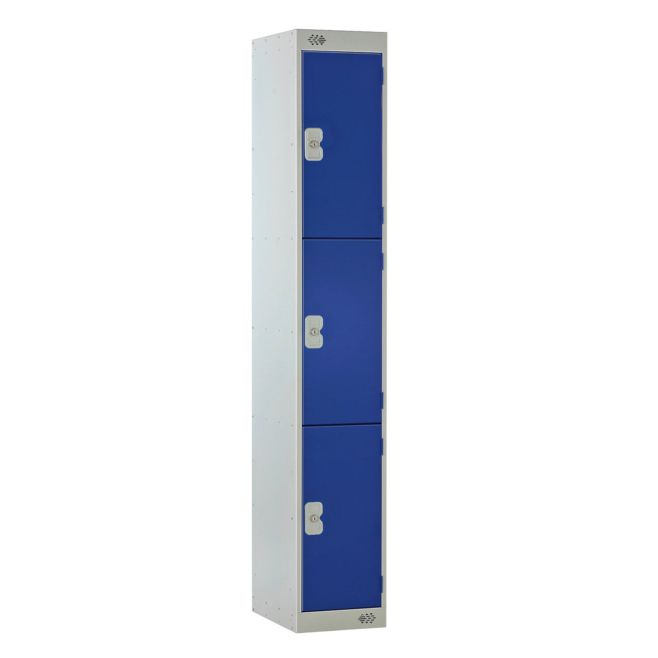 Blue 3 Door Steel Locker