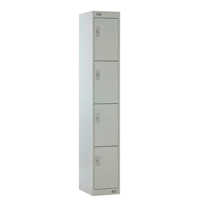 Light Grey 4 Door Steel Locker