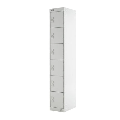 Light Grey 6 Door Steel Locker